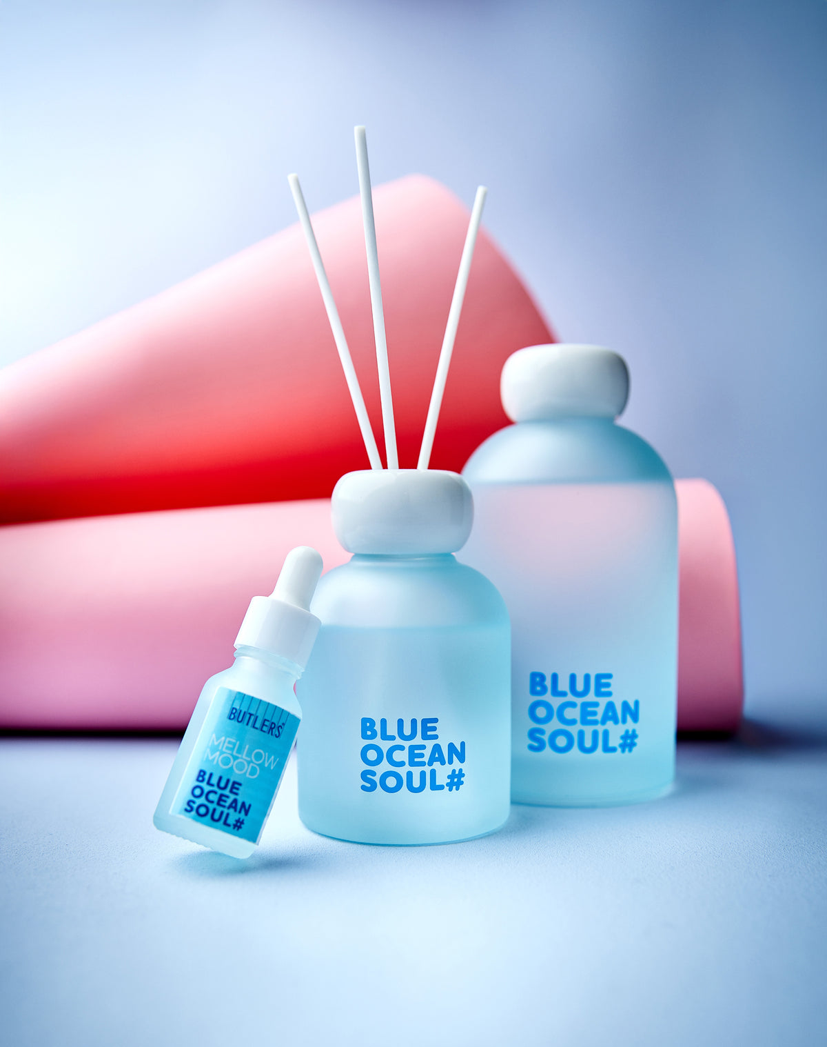 Duftöle Blue Ocean Soul mit Pipette und Diffuser